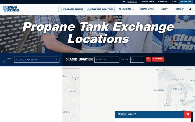 Blue Rhino Propane Exchange