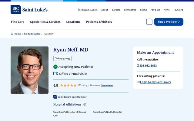 Ryan M Neff, MD