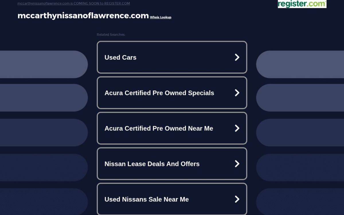 McCarthy Nissan of Lawrence