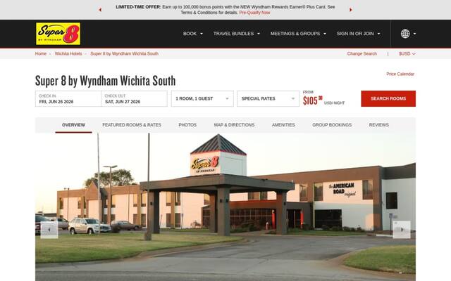 Super 8 by Wyndham Wichita South