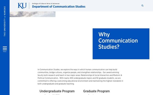Department of Communication Studies
