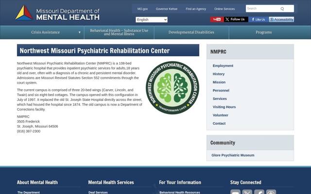 Northwest Missouri Psychiatric Rehabilitation Center