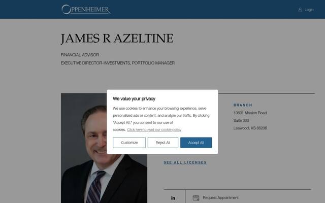James R Azeltine