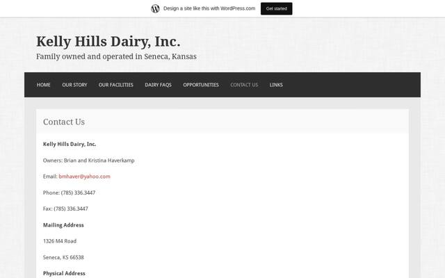 Kelly Hills Dairy
