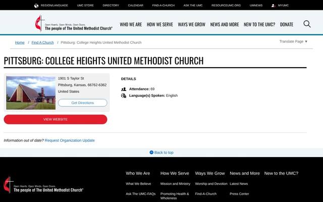 College Heights United Methodist