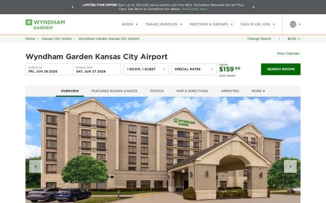 Wyndham Garden Kansas City Airport