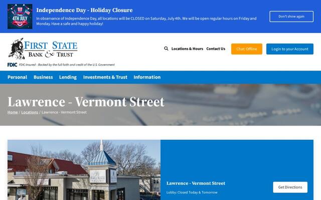 First State Bank and Trust