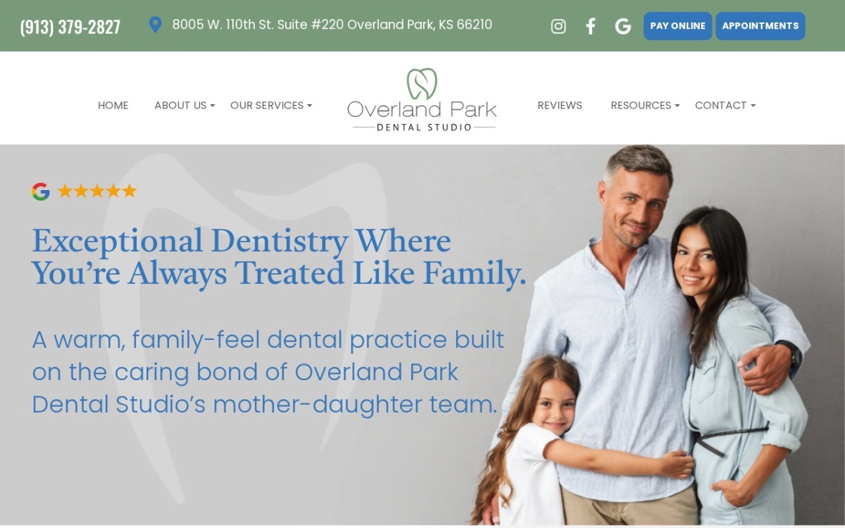 Overland Park Dental Studio | Lynn H. Smith, DDS & Nicole Springer, DDS