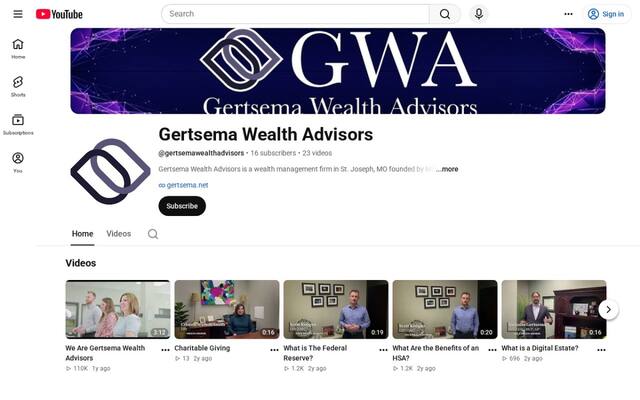 Gertsema Wealth Advisors