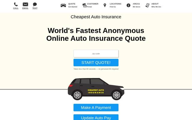 Cheapest Auto Insurance