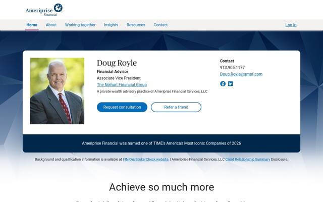 Doug Royle - Ameriprise Financial Services, LLC