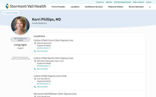 Korri Phillips, MD