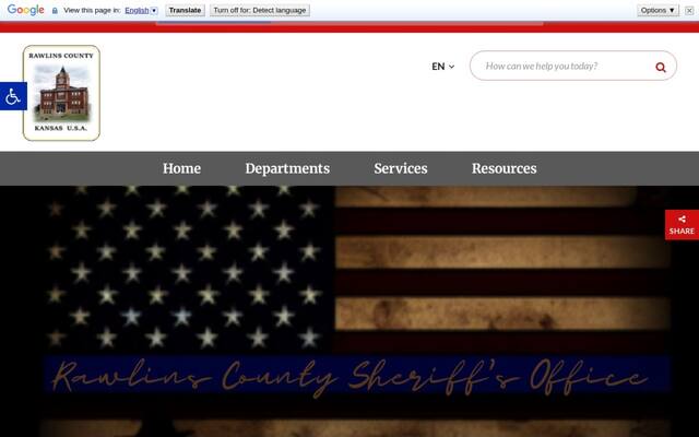 Rawlins County Sheriff's Office Jail