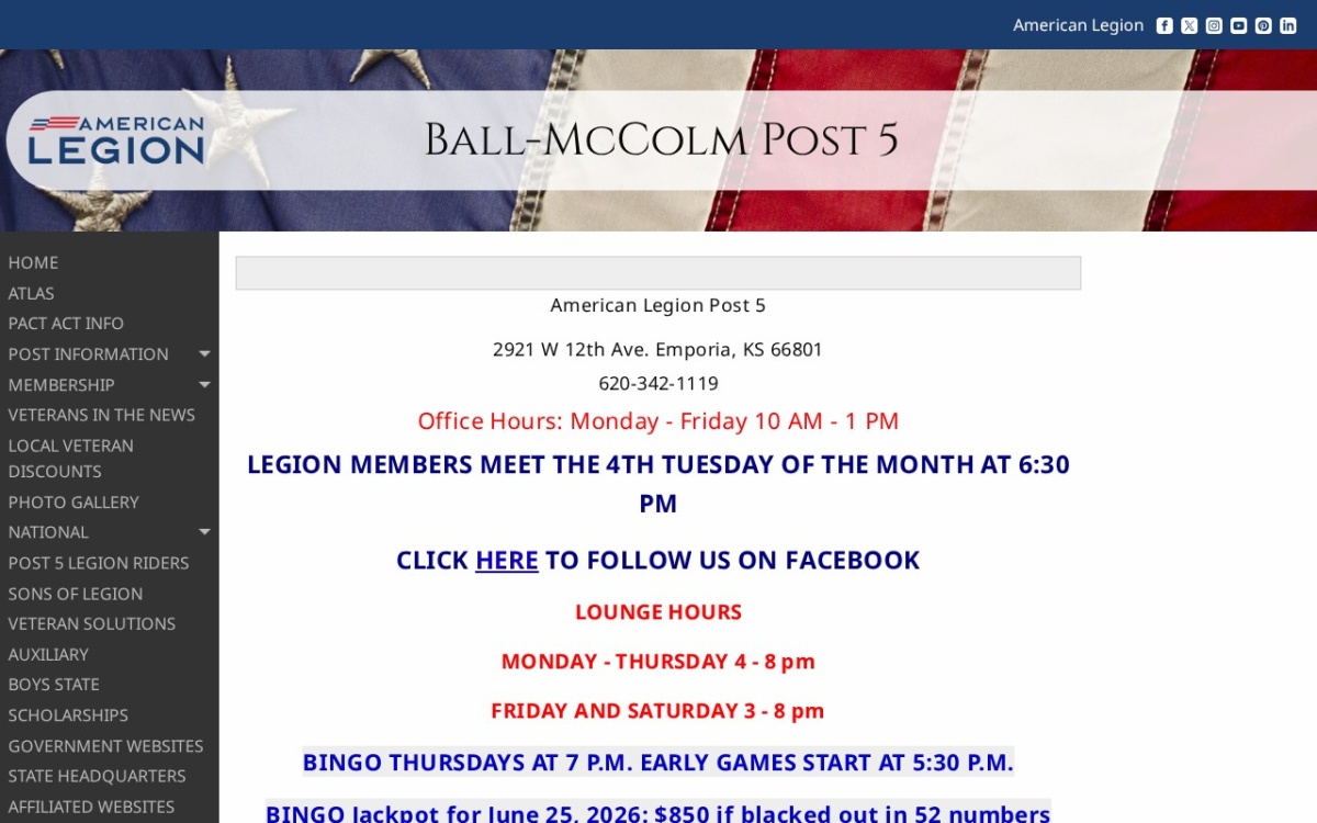 American Legion Post 5