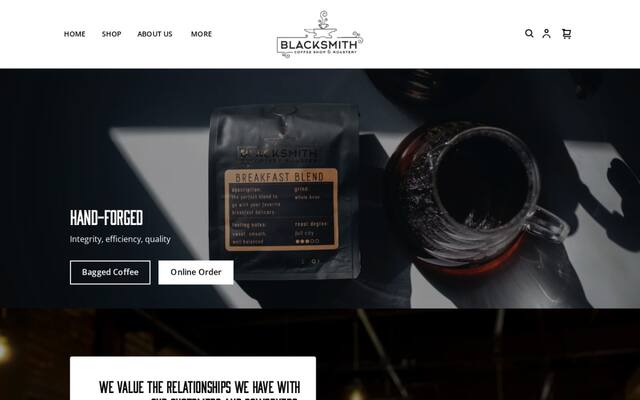 Blacksmith Coffee Drive Thru