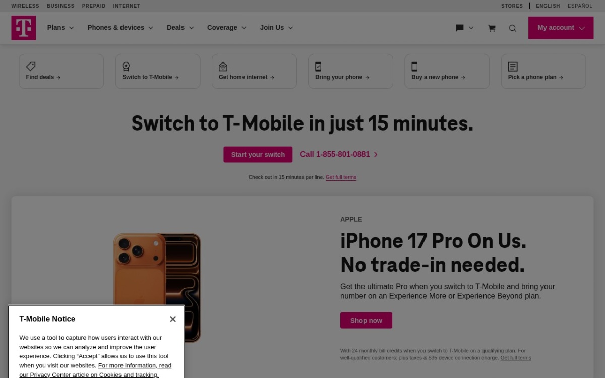 T-mobile Authorized Retailer