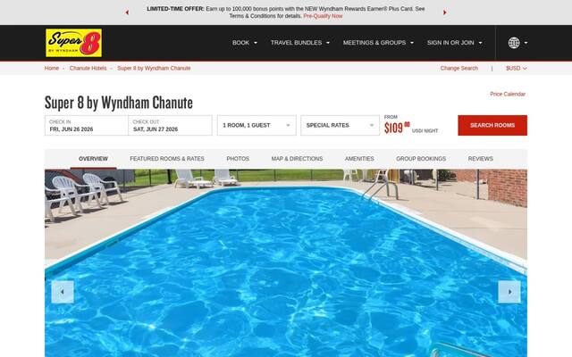 Super 8 by Wyndham Chanute