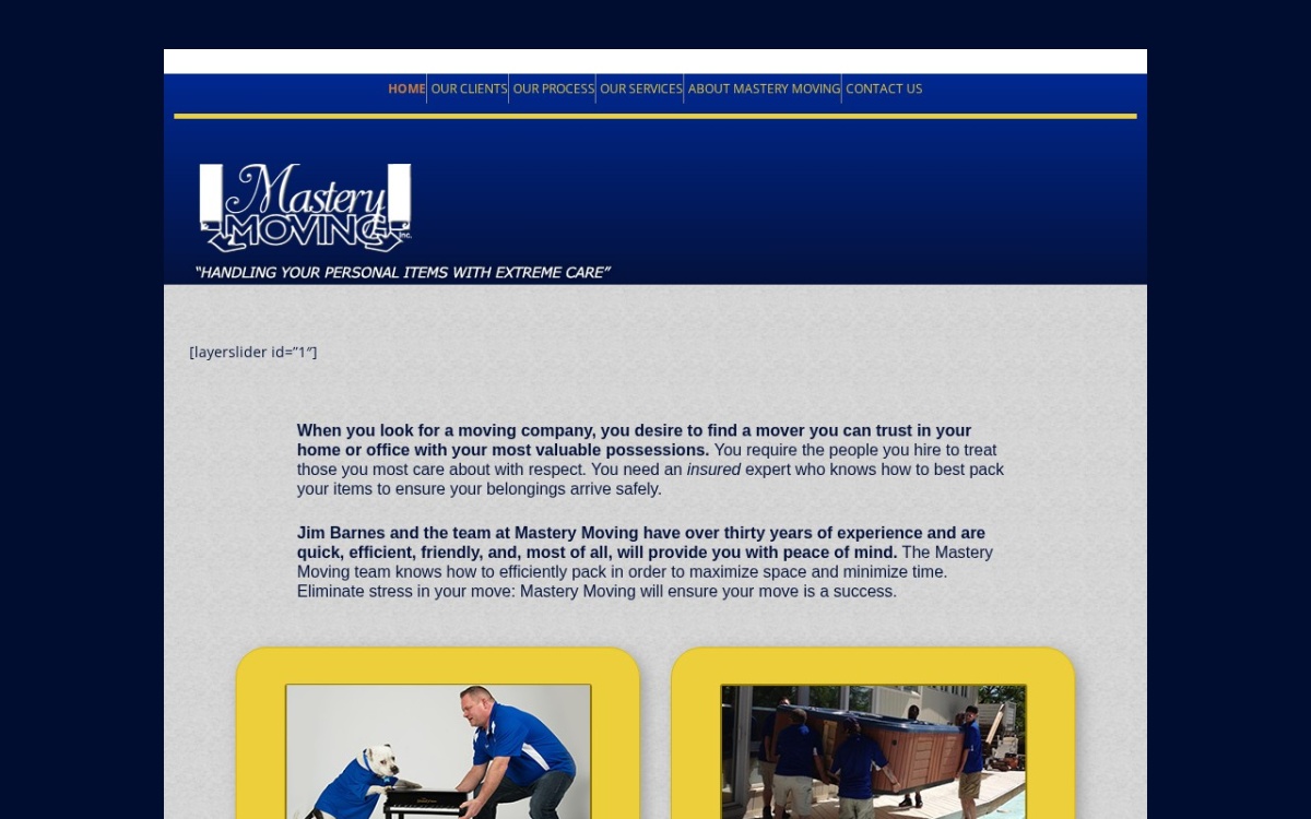 Mastery Moving Inc