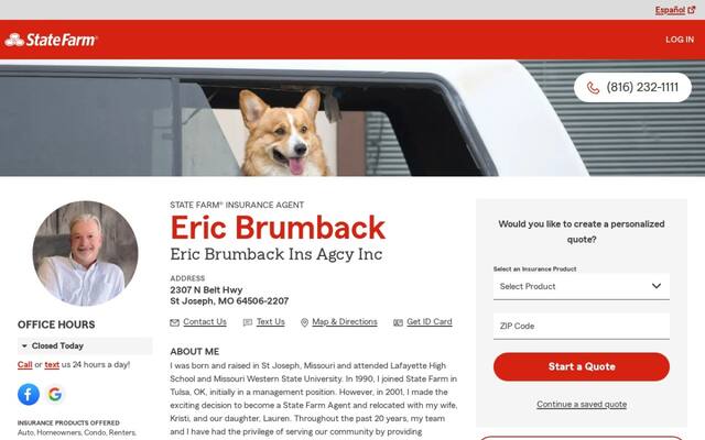 Eric Brumback - State Farm Insurance Agent