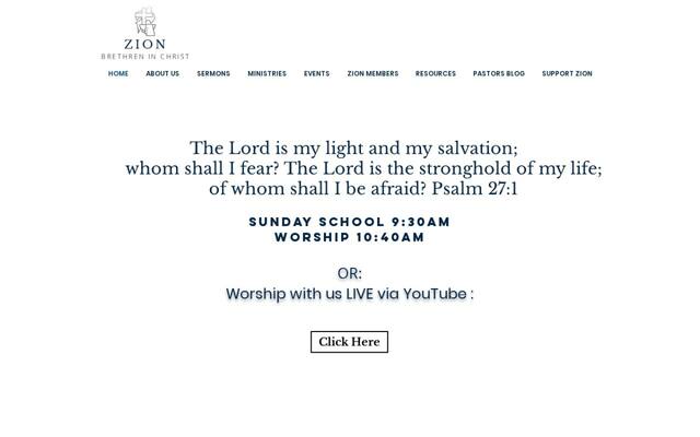 Zion Brethren in Christ Church