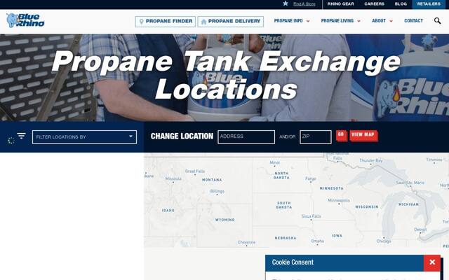 Blue Rhino Propane Exchange