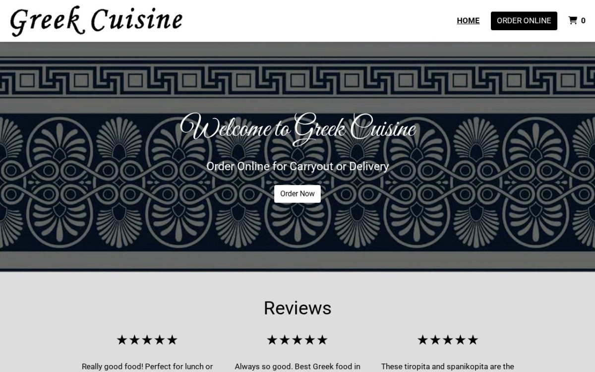 Greek Cuisine