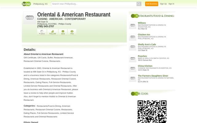 Oriental & American