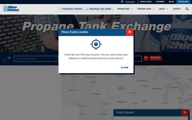 Blue Rhino Propane Exchange