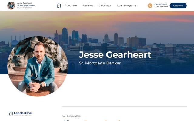 Jesse Gearheart NMLS# 1519540 LeaderOne Financial