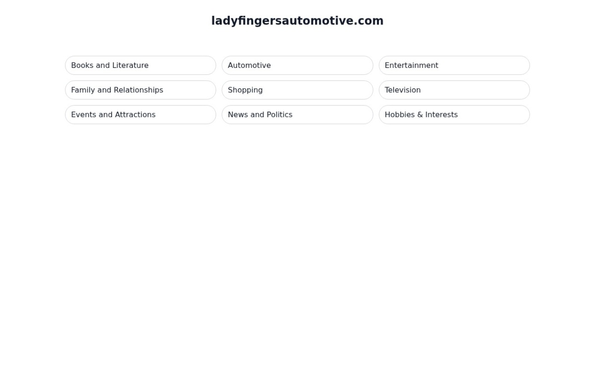 Lady Fingers Automotive, LLC