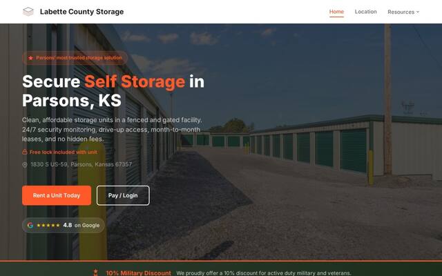 Labette County Storage