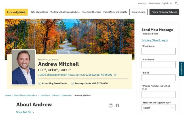 Edward Jones - Financial Advisor: Andrew Mitchell, CRPC®