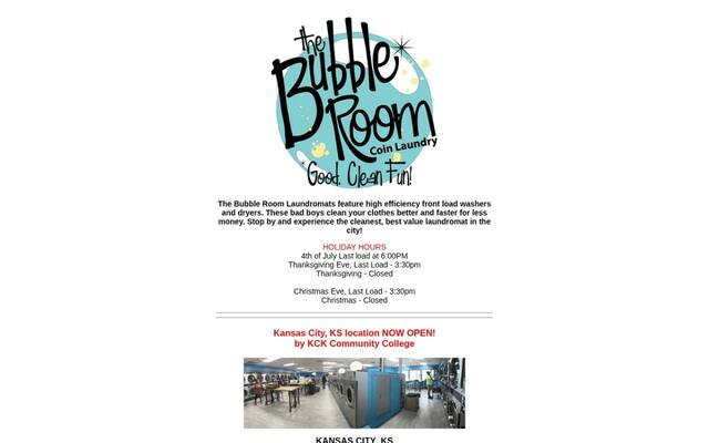 The Bubble Room Coin Laundry