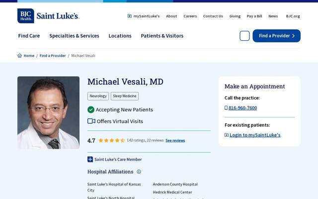 Michael M Vesali, MD