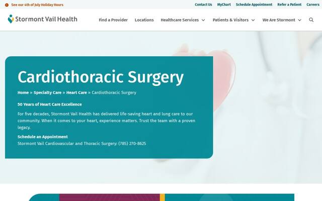 Cotton O'Neil Cardiothoracic and Vascular Surgery