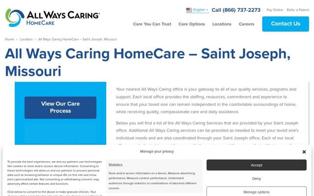 All Ways Caring HomeCare - Saint Joseph, Missouri