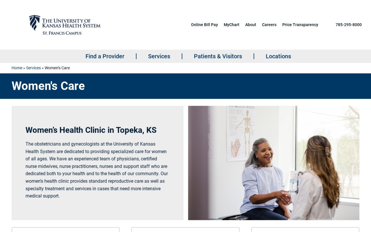 The University of Kansas Physicians Topeka - Women's Center