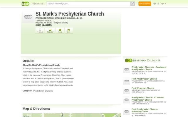 St Mark's Presbyterian Church
