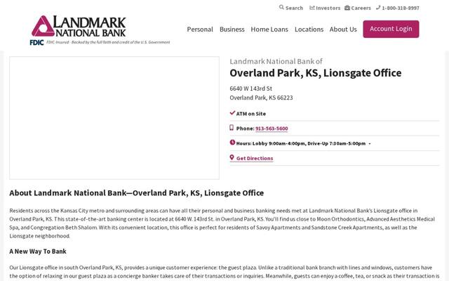 Landmark National Bank