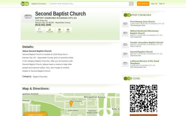 Second Baptist Church