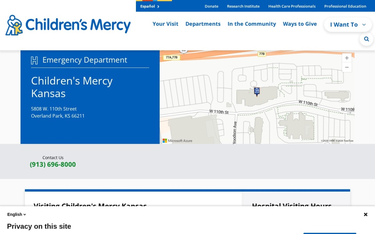 Children's Mercy Hospital Kansas
