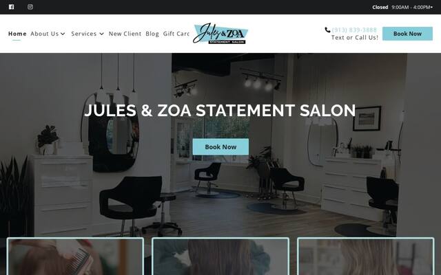 Jules & Zoa Statement Style Salon