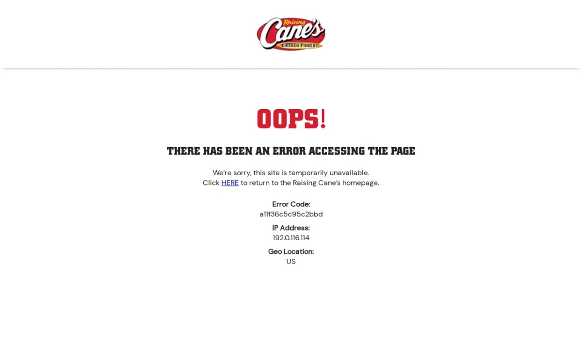 Raising Cane's