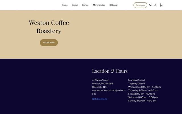 Weston Coffee Roastery