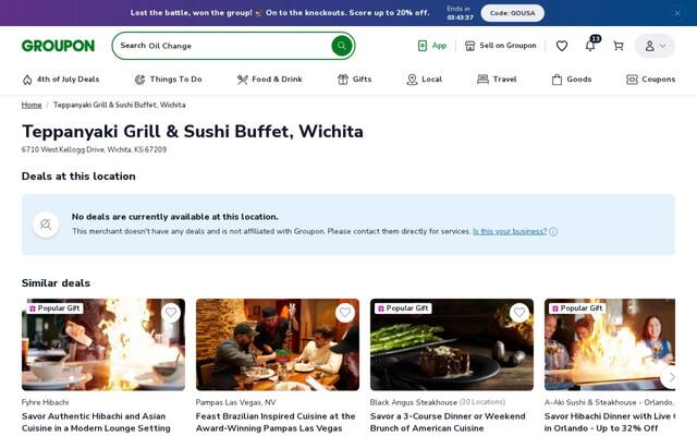 Teppanyaki Grill & Sushi Buffet