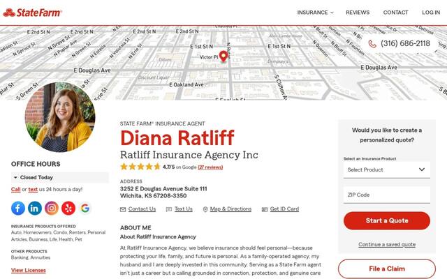Diana Ratliff - State Farm Insurance Agent