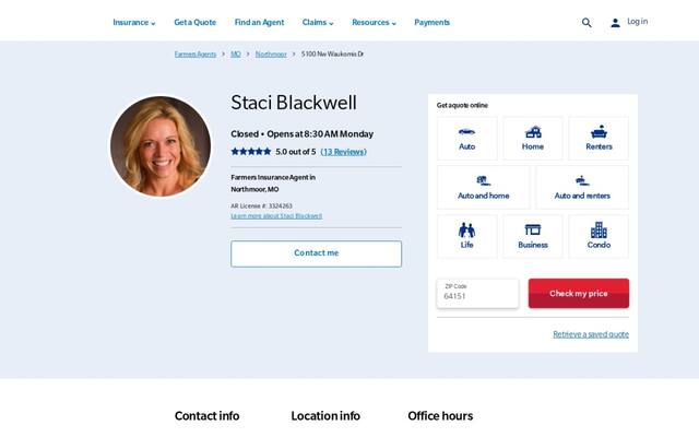 Farmers Insurance - Staci Blackwell