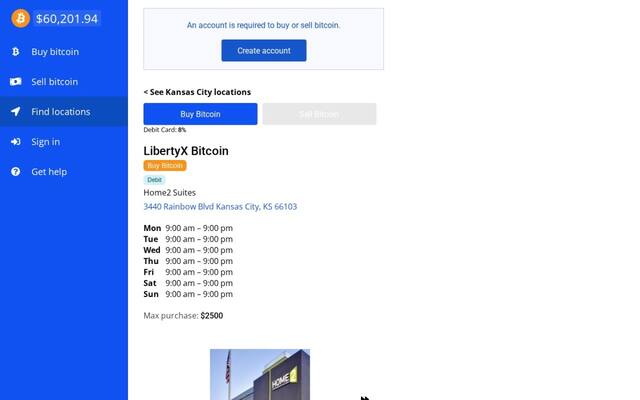 LibertyX Bitcoin ATM