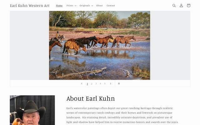 Earl Kuhn Western Art