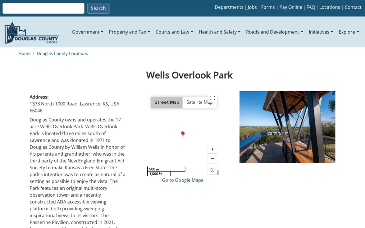 Wells Overlook Park